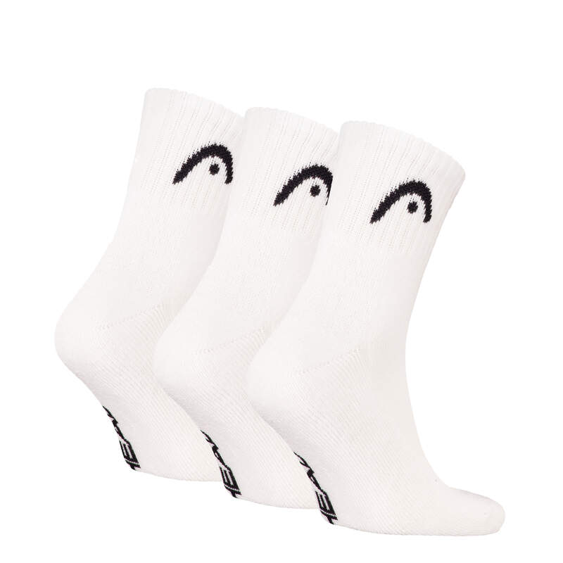 Head Sportsocken Tennis 3P Club Short Crew weiss