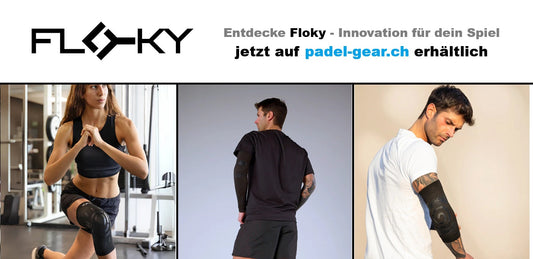 Wir freuen uns, Floky in unserem Store begrüssen zu dürfen: Innovation und Prävention im Dienst des Padelsports