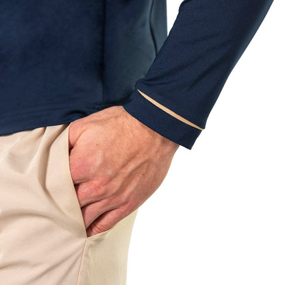 Tecnifibre Men Thermo Zip Marine