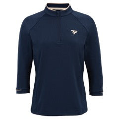 Tecnifibre Women Termo Zip 3/4 Sleeve Marine