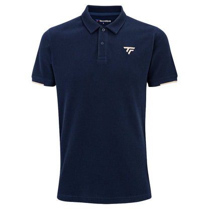 Tecnifibre Men Waffle Polo Marine