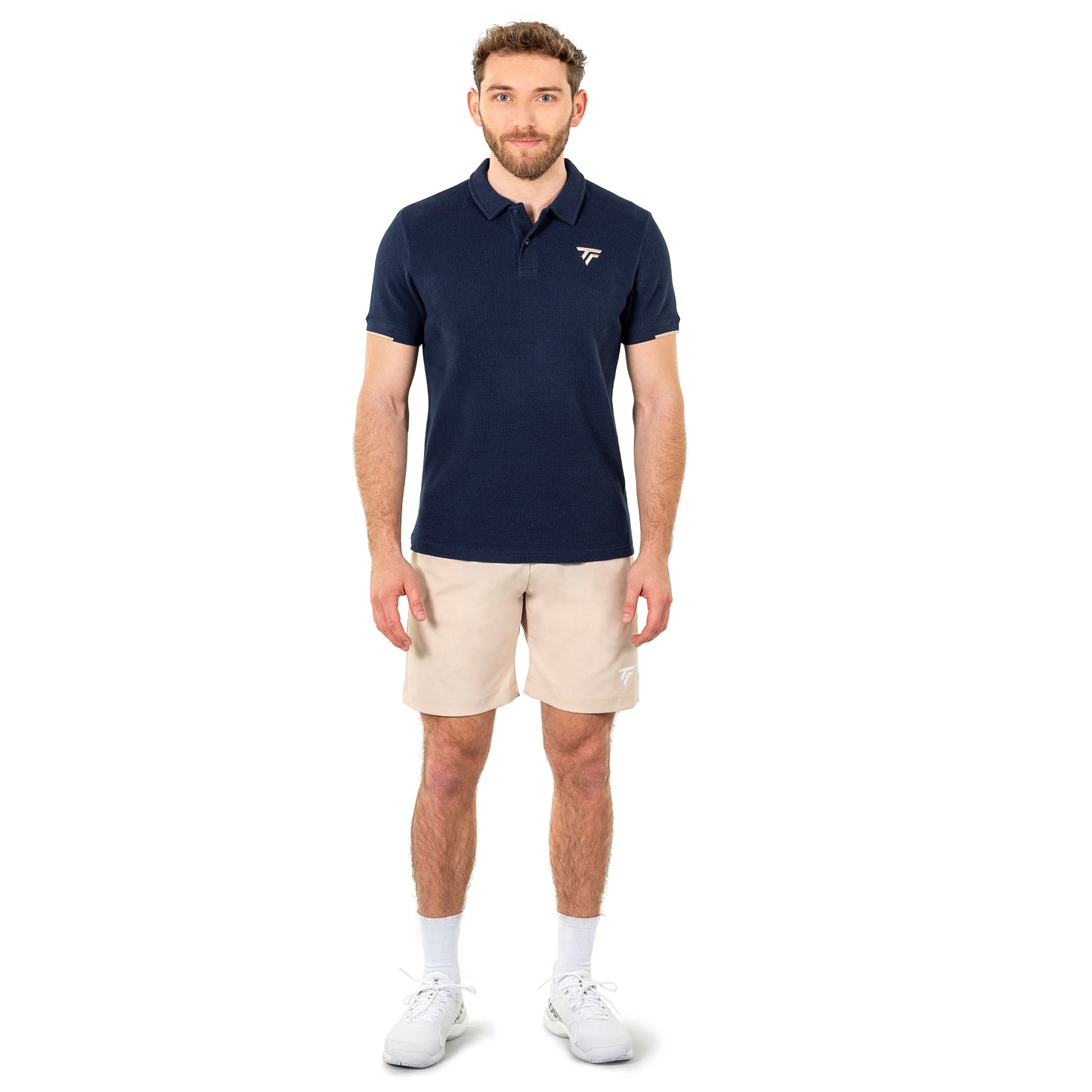 Tecnifibre Men Waffle Polo Marine