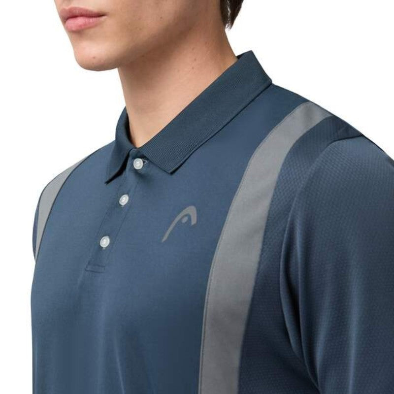Head Club Tech Padel Polo Shirt Männer