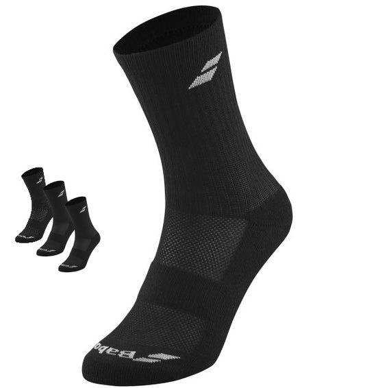 Babolat Sportsocken 3P schwarz